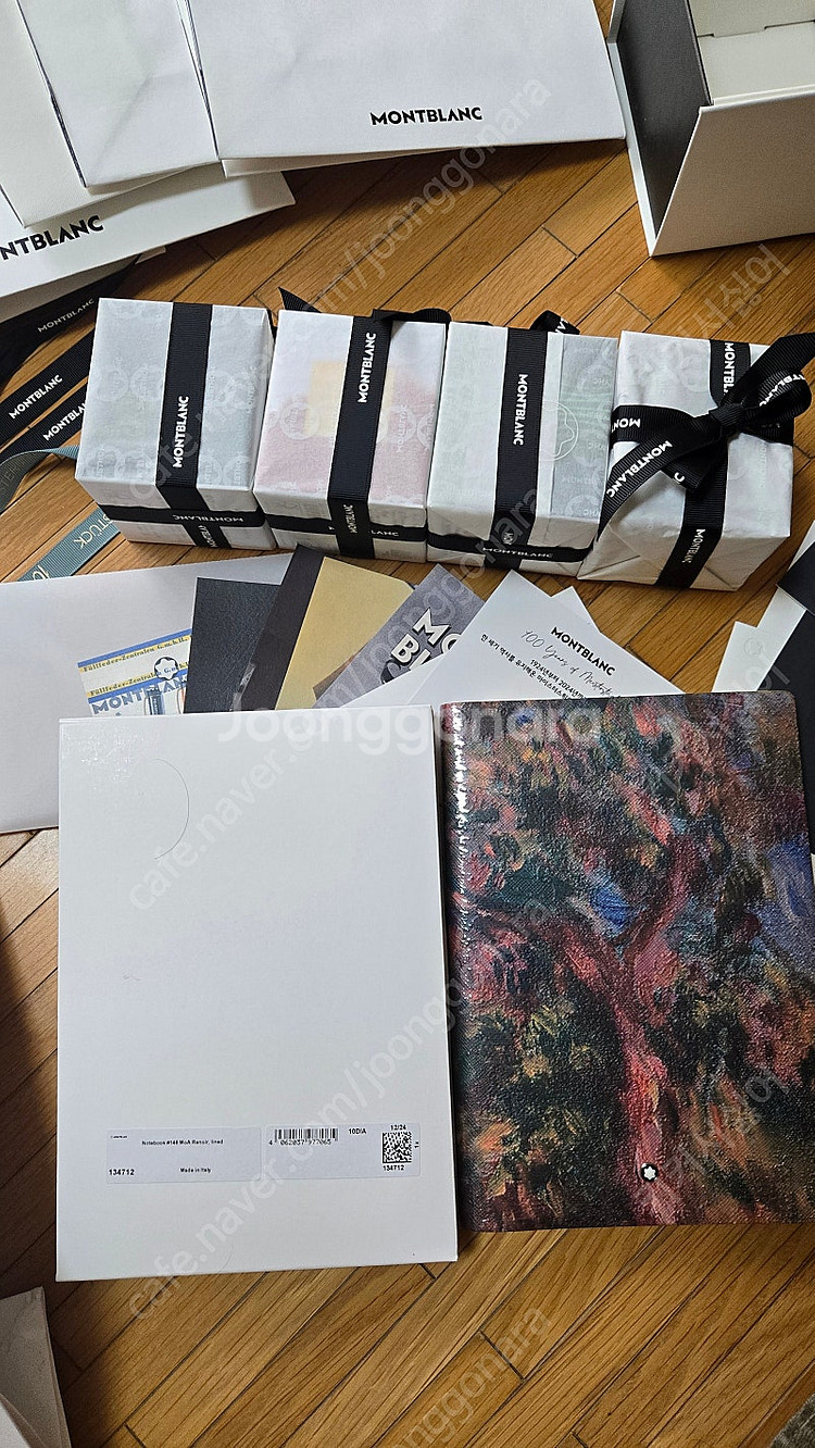 MONTBLANC 몽블랑 르누아르 만년필잉크 노트 80...--2