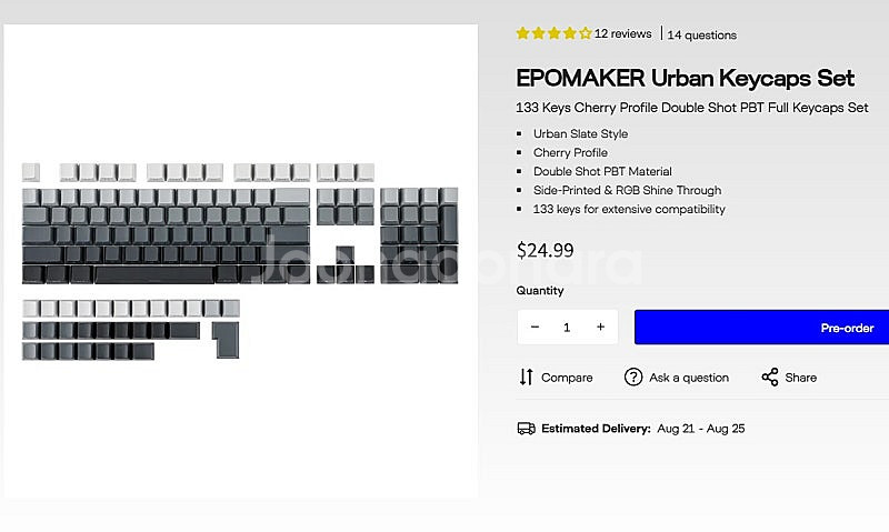 에포메이커 Epomaker Urban PBT 측각 투과...--0
