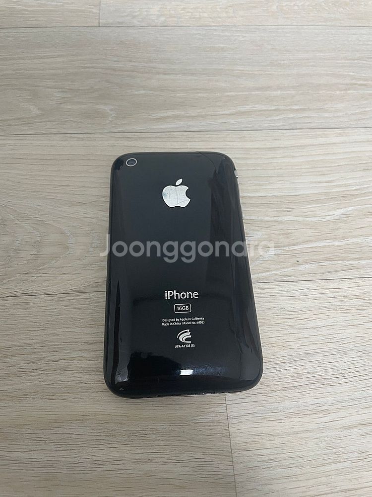 아이폰 3GS 16GB 정상 작동 (연결케이블 포함)--4