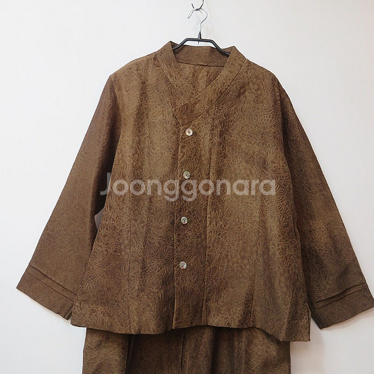 천연염색 생활한복 개량한복 남성 인견 상하 세트--1