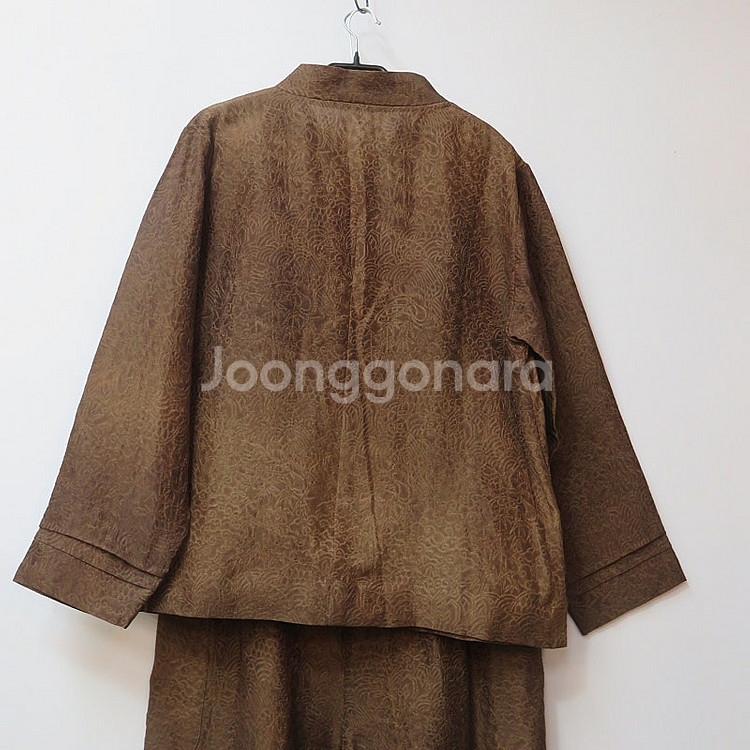 천연염색 생활한복 개량한복 남성 인견 상하 세트--5