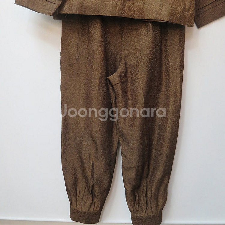 천연염색 생활한복 개량한복 남성 인견 상하 세트--6