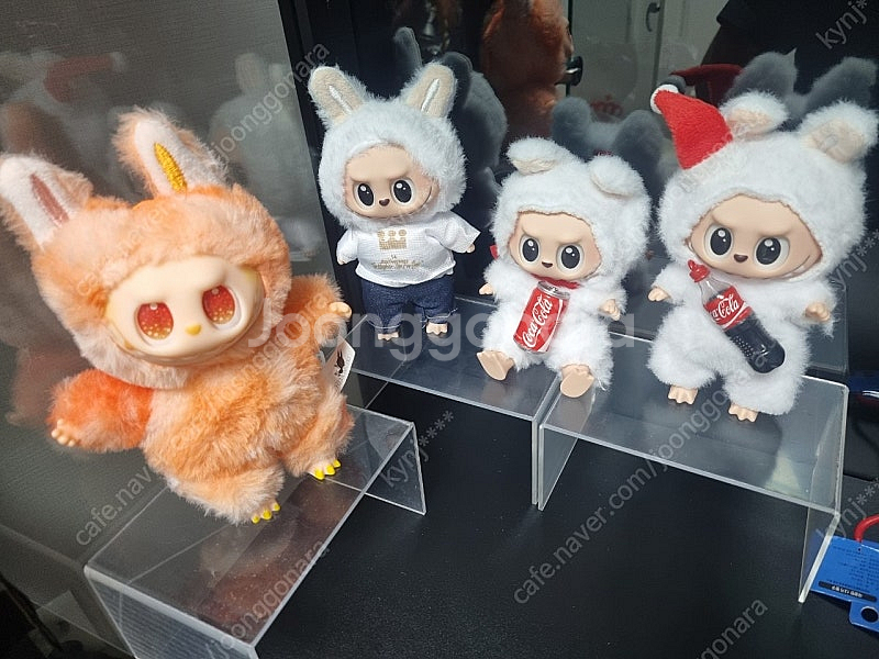 라부부 인형 키링 4개 인형뽑기--0