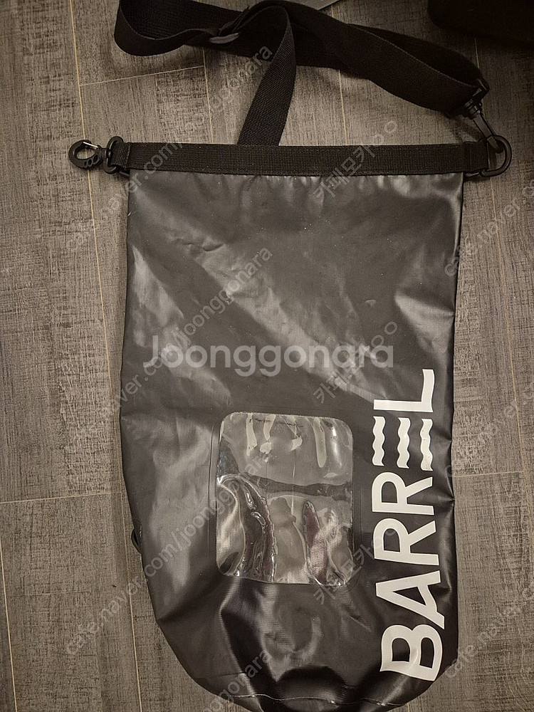 배럴 드라이백 10L 검정 물놀이가방--0