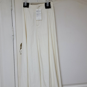 시에 셀 브릿지 스커트 크림 맥시 xs