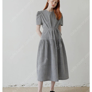 폴앤앨리스 체크 원피스