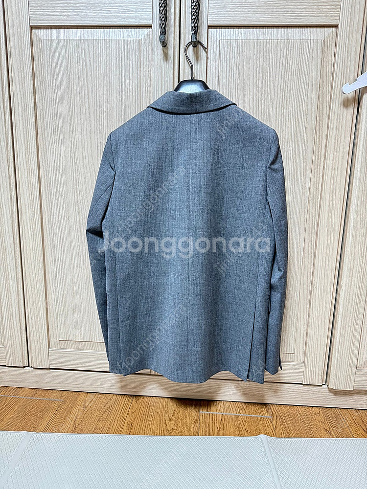 (새상품/정품) SANDRO 산드로 자켓 울 블렌드 싱...--7