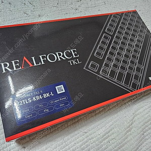 리얼포스 R2 텐키리스 그레이블루 토프레 45g 균등