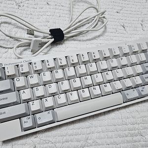 해피해킹 클래식 토프레 무접점키보드 화이트
