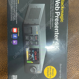 Blackmagic Web Presenter4K 미개봉 새제품