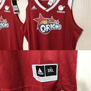 KBL 아디다스 고양 오리온 오리온스 농구쇼츠 M//유니폼 XL/3XL/상하세트XL