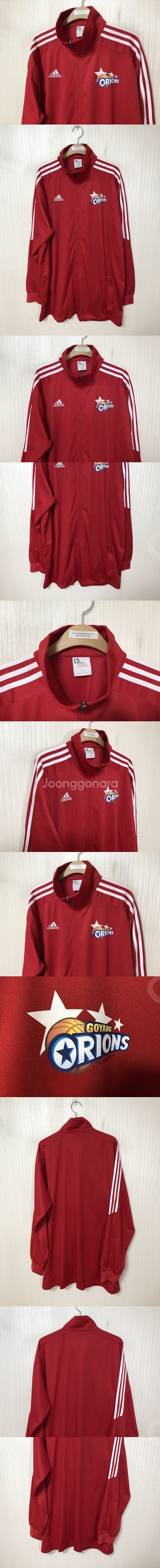 KBL 아디다스 고양오리온스 선수실착 트레이닝자켓/팬츠...--3