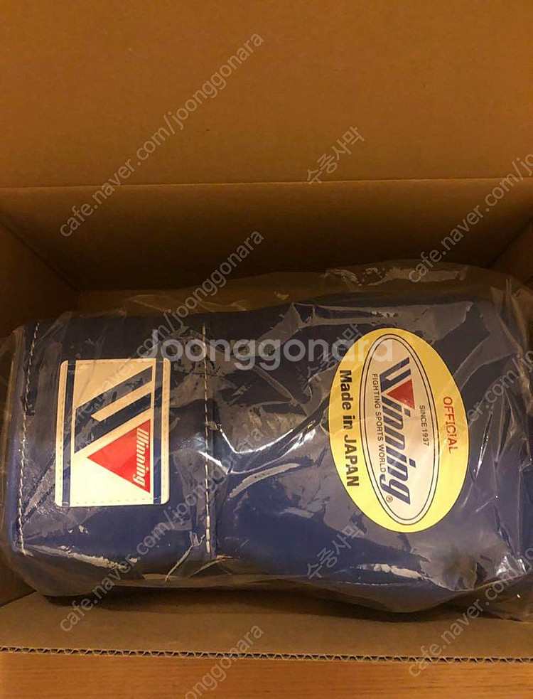 위닝 글러브 8oz 커스텀 블루--0
