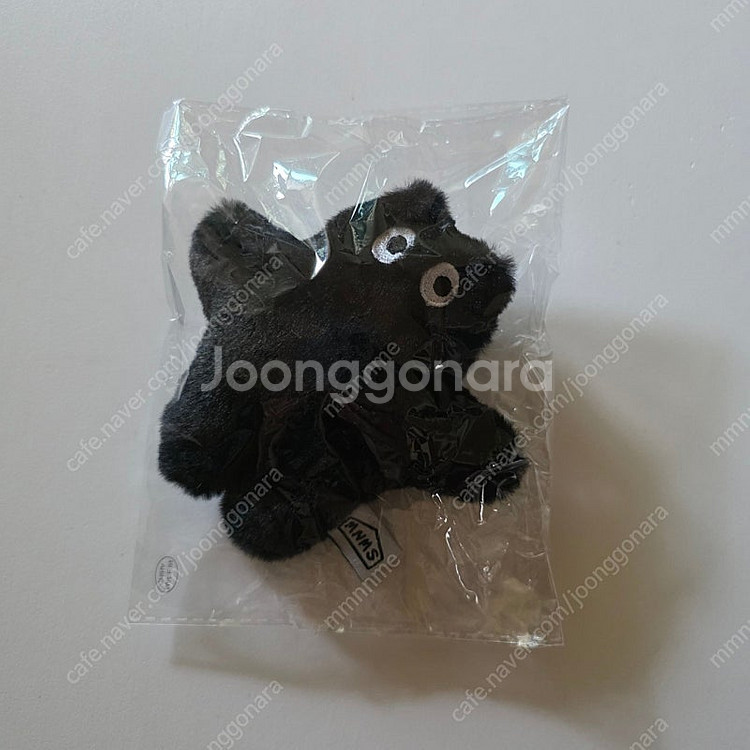 미뇽맨션 뚱냥이 키링 검은 고양이 인형 키홀더(새제품)--2