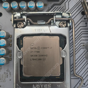 i7 7700 B150 박격포 16G 반본체