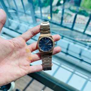 티쏘 PRX 파워매틱 80 로즈골드 청판 40mm