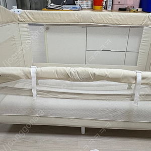 베베코지 신생아 아기 침대 접이식 유아 범퍼 높이조절 휴대용 침대