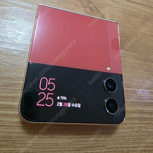 갤럭시 z플립4 자급제 256GB [레드/골드] 비스포크 에디션(풀박스)