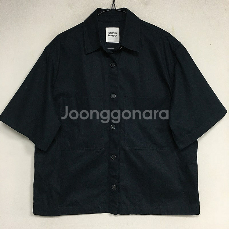 스튜디오톰보이 레터링 반팔 셔츠 자켓 F / 랑방 마인...--0