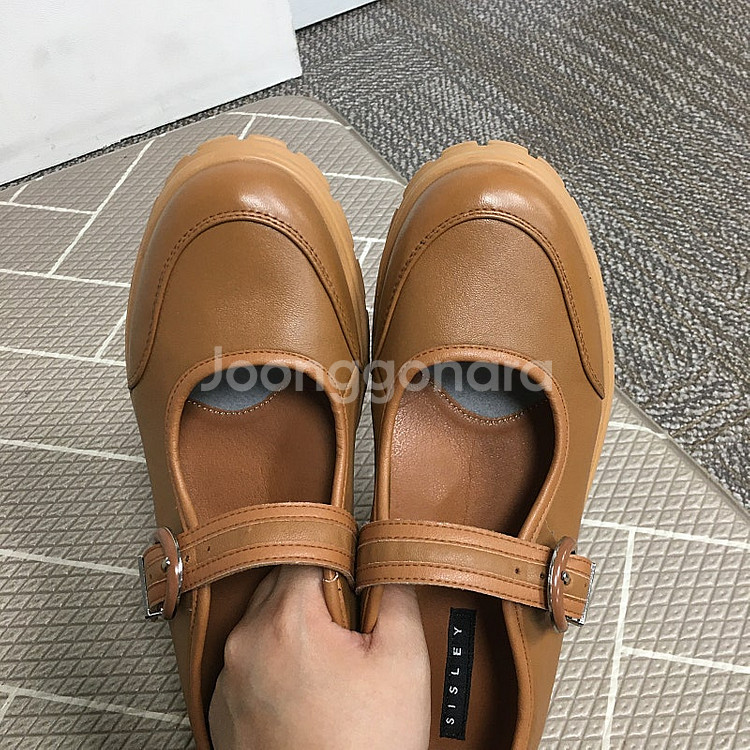 SISLEY 시슬리 신상 양가죽 메리제인 스니커즈 25...--4