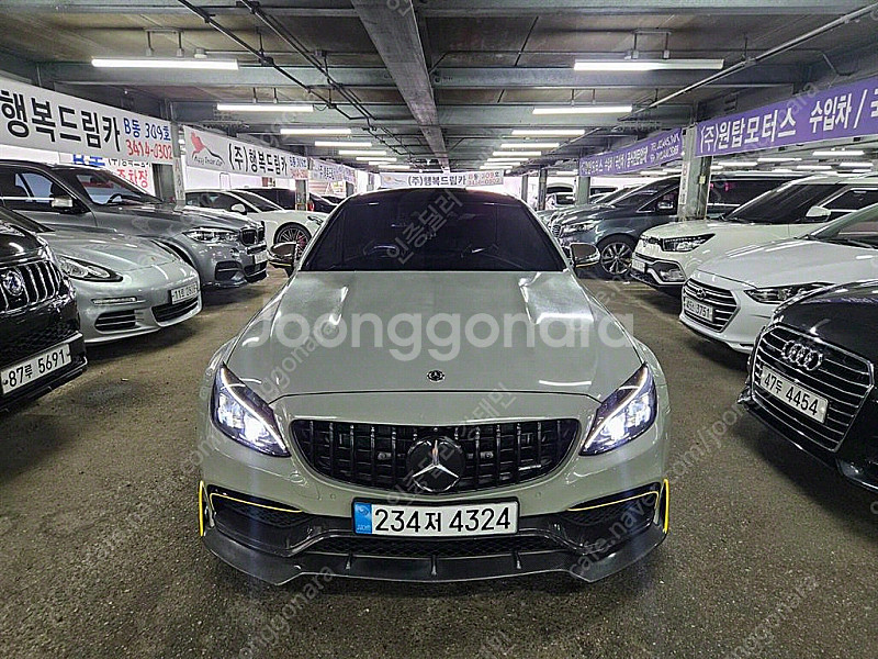 벤츠 C클래스 W205 C63 S AMG 쿠페 중고차 ...--0