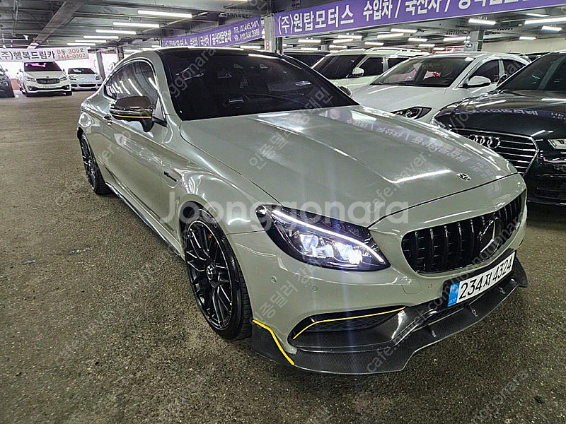 벤츠 C클래스 W205 C63 S AMG 쿠페 중고차 ...--1