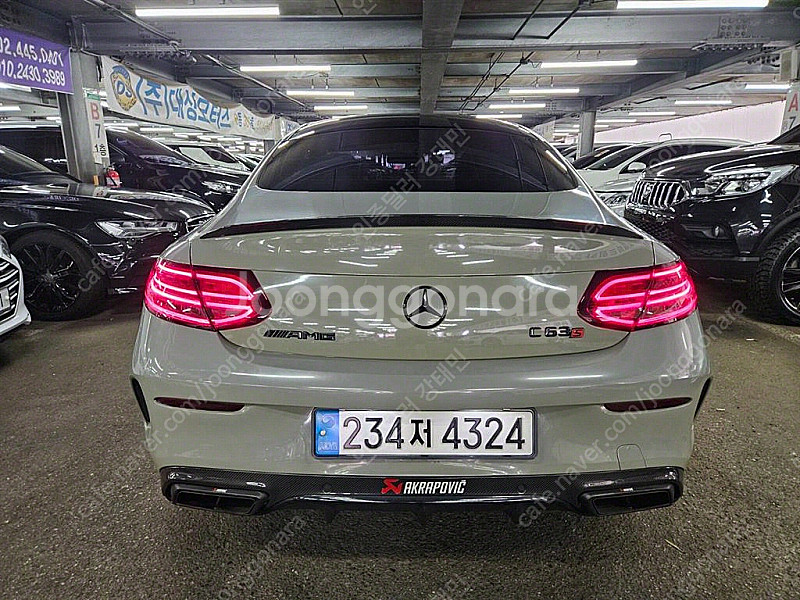 벤츠 C클래스 W205 C63 S AMG 쿠페 중고차 ...--3