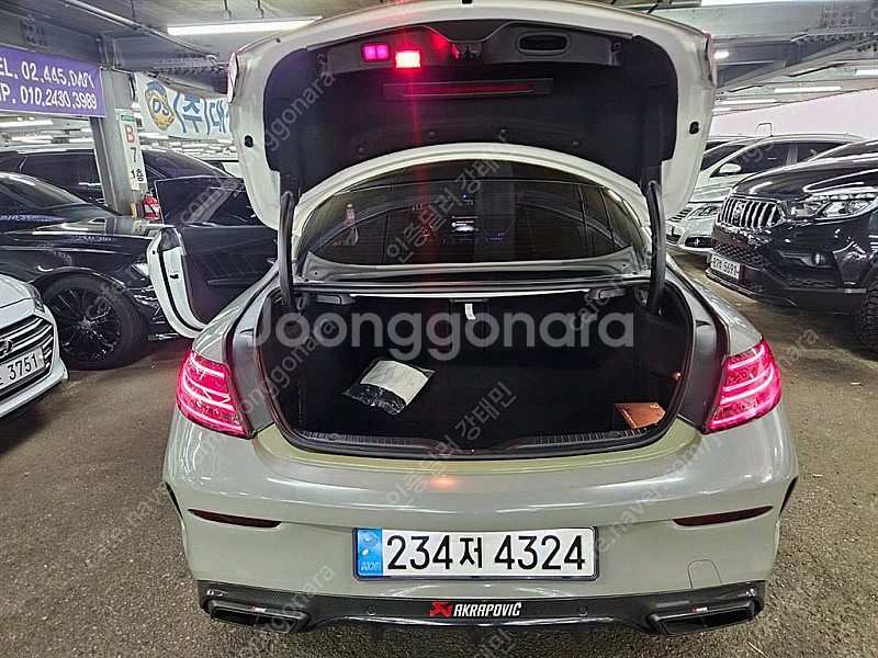 벤츠 C클래스 W205 C63 S AMG 쿠페 중고차 ...--5