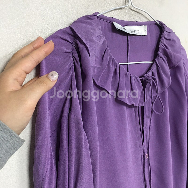 IRO 이로 실크 블라우스 F / 랑방 마인 오브제 타...--3