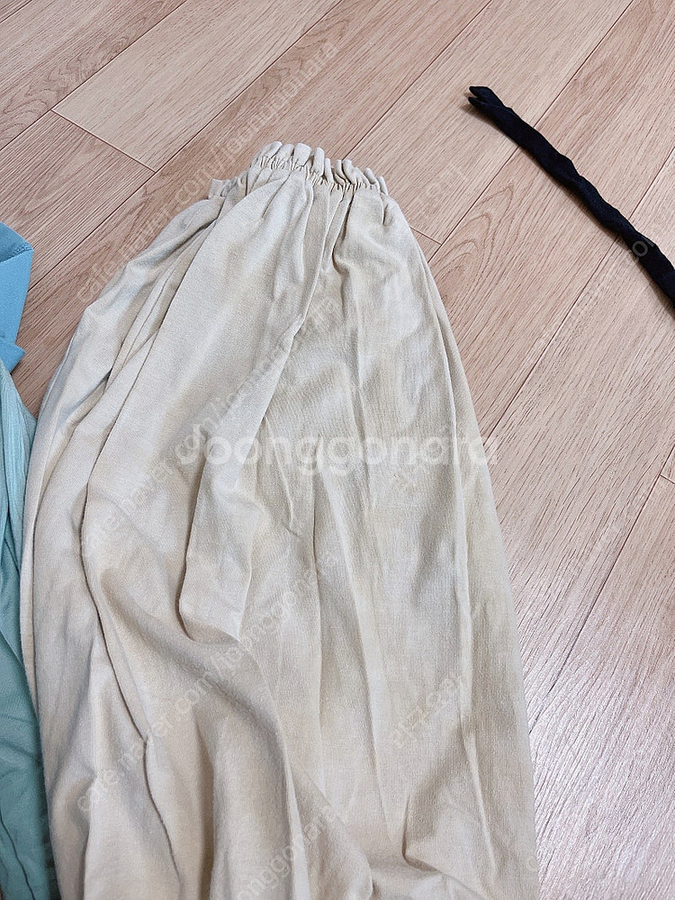 부디무드라 심플팟 펌킨팬츠 멤바기 폴딩팬츠--3