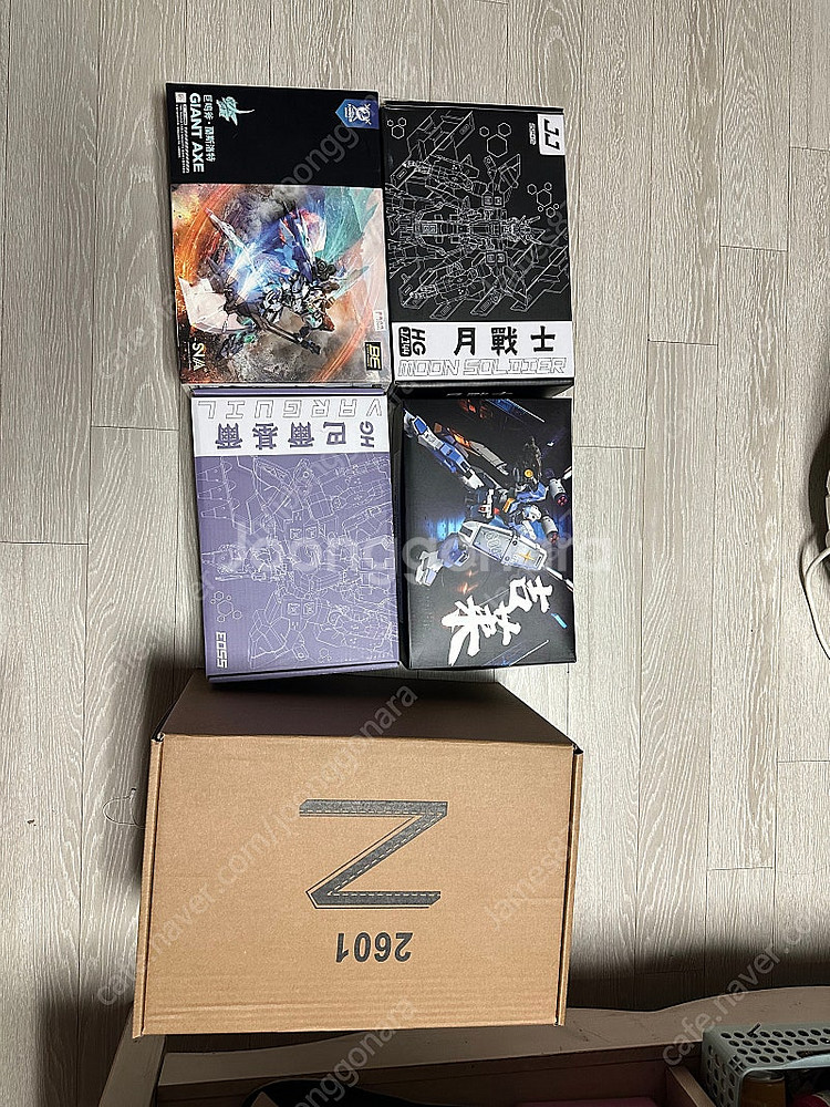 반다이 Pg 엑시아 라이트닝, 폭섬모형 1/72 제타건담 외--1