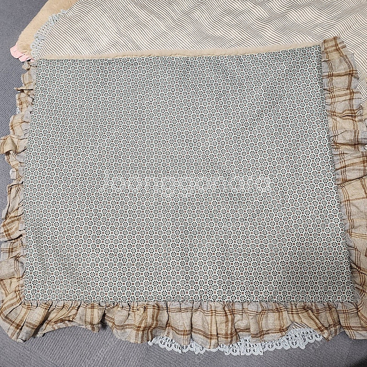 루이독 고전) 퍼블랭킷 + 필로우 set--1