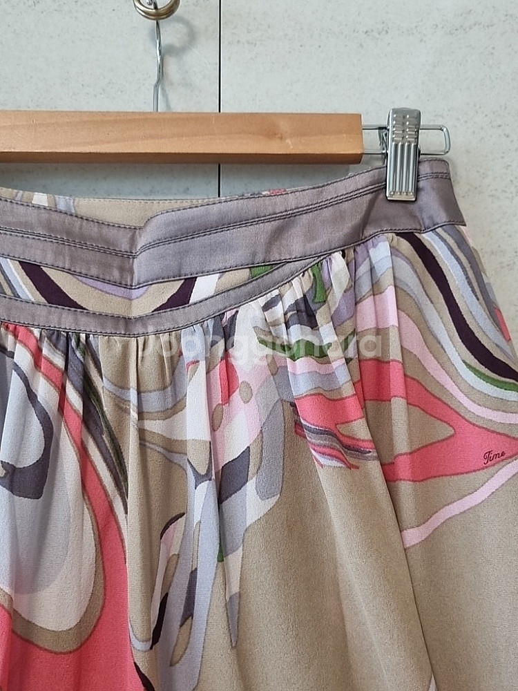 한섬 타임 time실크스커트--4