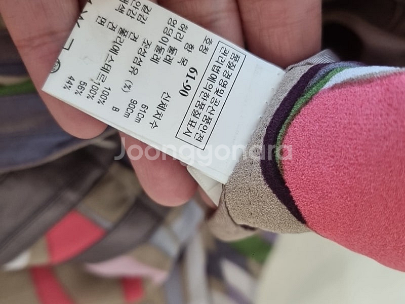 한섬 타임 time실크스커트--7