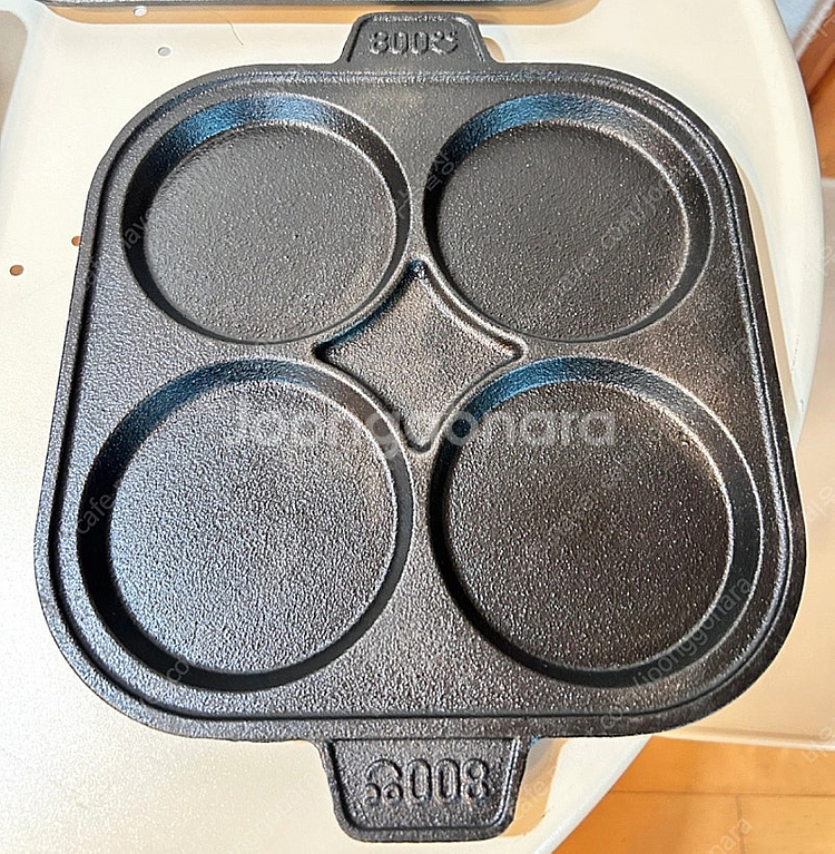 800도씨 무쇠 에그팬, 브런치팬 / norproㅇ 미니 주철 파니니팬 / 택포--0