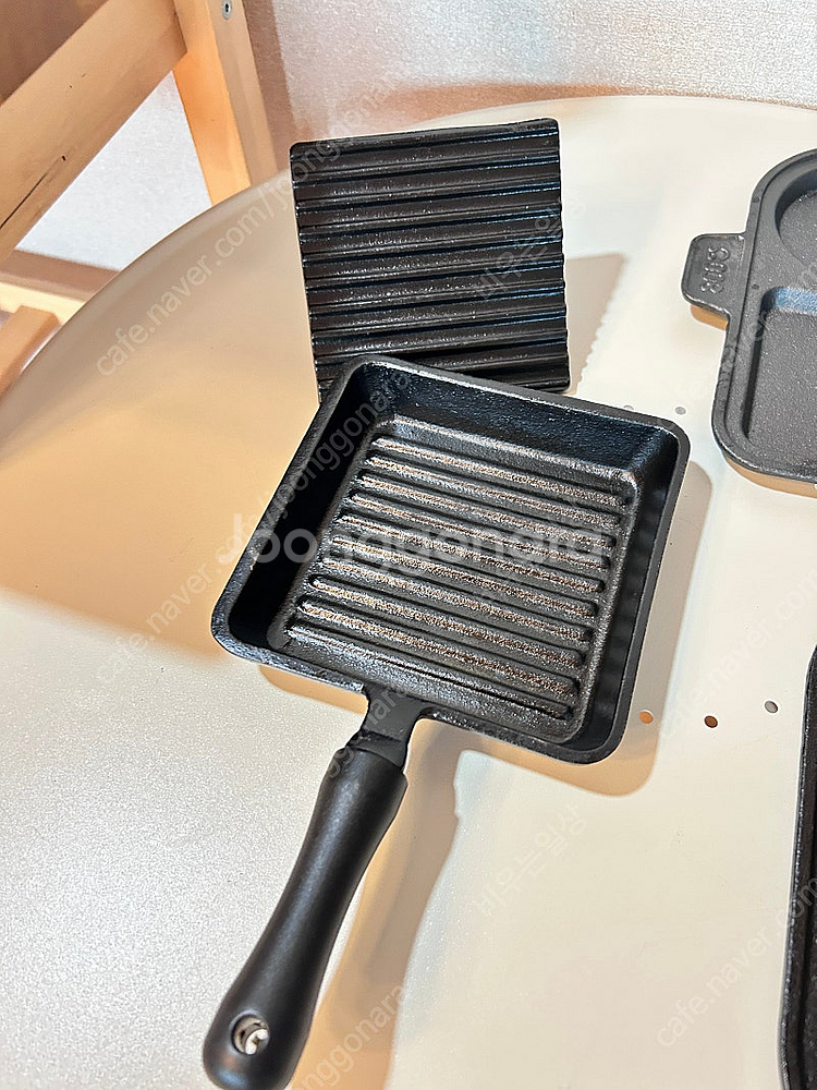 800도씨 무쇠 에그팬, 브런치팬 / norproㅇ 미니 주철 파니니팬 / 택포--8