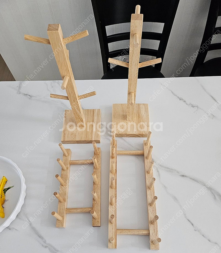 모던하우스 컵 걸이 원목 접시 정리대 컵걸이 원목 접시...--2