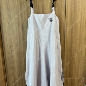 한섬 오즈세컨 서스펜더 플레어 원피스