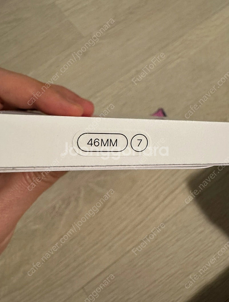 애플워치 브레이드 솔로루프 46MM 7사이즈 팝니다--5