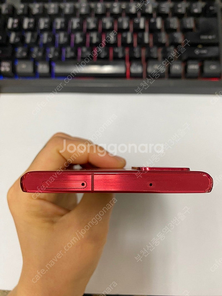 204398 KT 갤럭시노트20 레드 외관깔끔 256G...--4