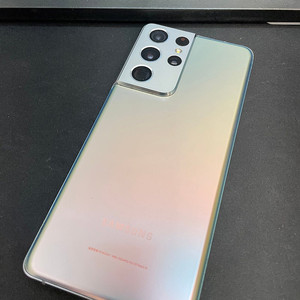 갤럭시S21울트라 256GB 실버 무잔상 상태좋은 중고31만팝니다.