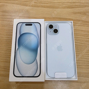 아이폰15블루128gb 자급제단순개봉미사용판매합니다