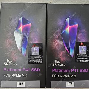 SK 하이닉스 SSD P41 1TB 판매.
