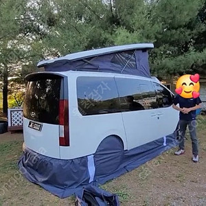 js캠핑카 사이드도킹텐트팝니다