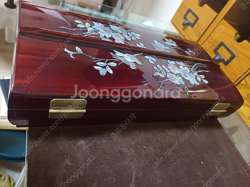 고급 자개함 재털이함--1