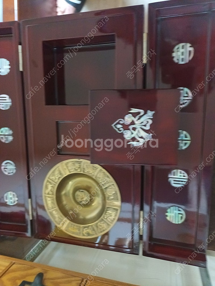 고급 자개함 재털이함--5