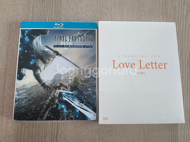 영화 러브레터 블루레이 소책자 미개봉,파이널 판타지7 어드벤트 칠드런 블루레이 스틸케이스.....--4