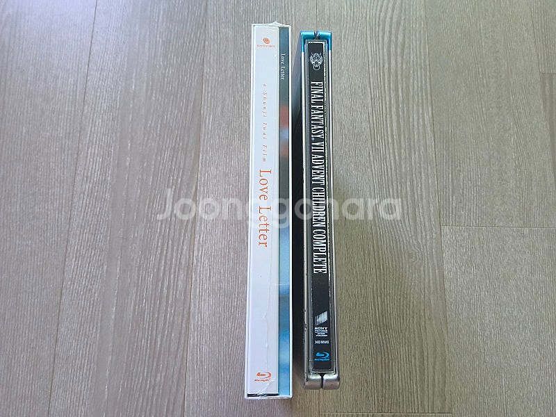 영화 러브레터 블루레이 소책자 미개봉,파이널 판타지7 어드벤트 칠드런 블루레이 스틸케이스.....--7