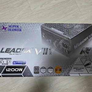 슈퍼플라워 SF-1200F14XP 리덱스7 프로 플래티넘 블랙