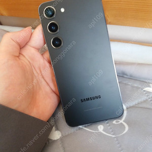 갤럭시s23 무잔상 블랙 팝니다 금일만 이가격